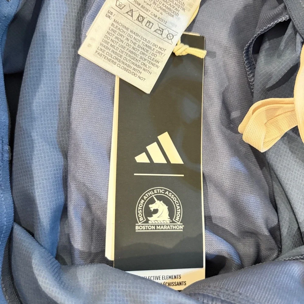 Adidas Boston Marathon 2024 OTR Running Pants Preloved Ink IS9553 Mens S
